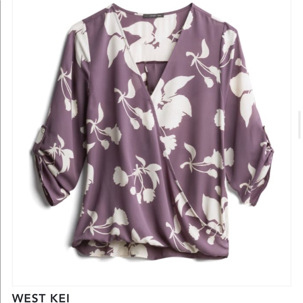 West Kei High Lo Blouse